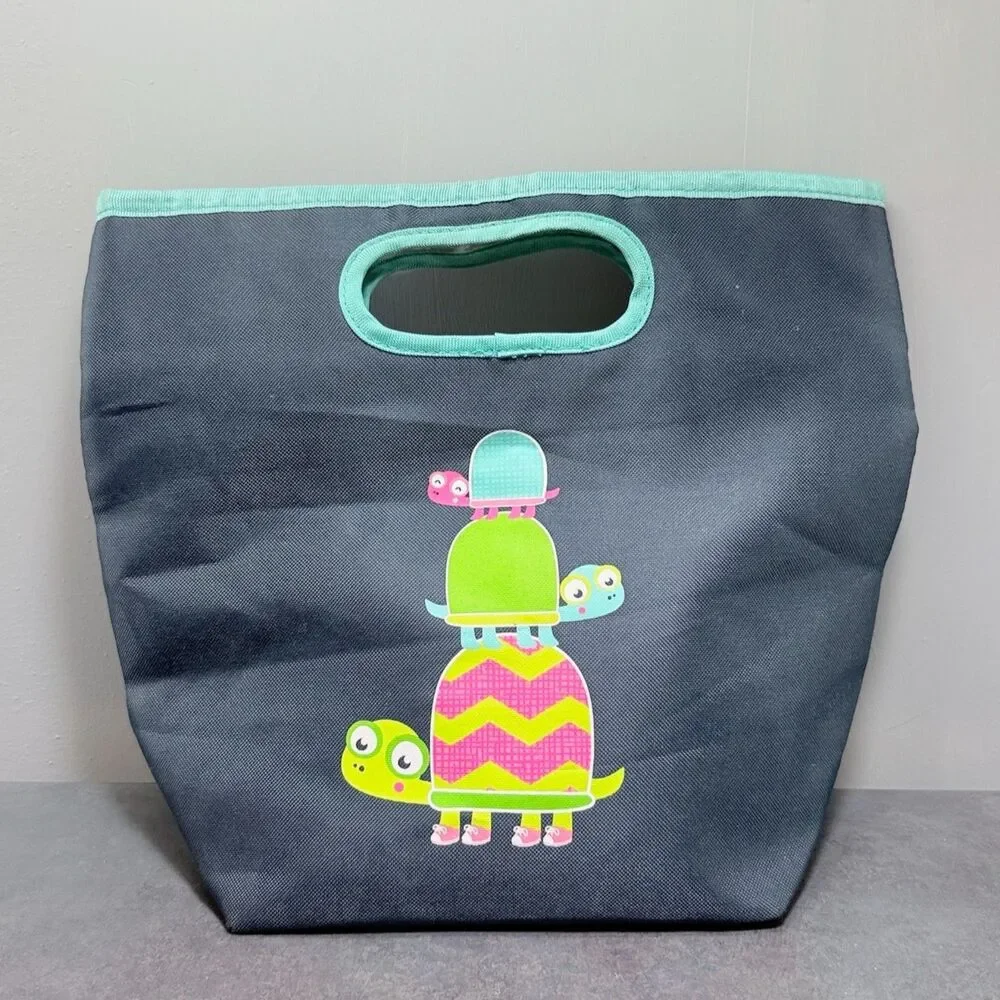 Thirty-One Go-To Thermal Lunch Bag | Navy Topsy Turtles